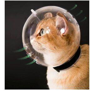 BNWT Never opened Cat grooming helmet, Large (9-17.5 lbs) lbs)